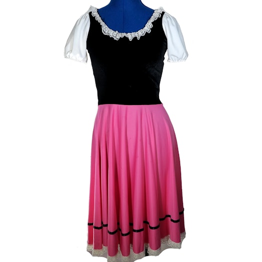 Villager Pink Theme costume for hire Costume Source